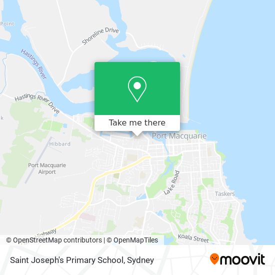 Saint Joseph's Primary School map