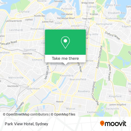 Park View Hotel map