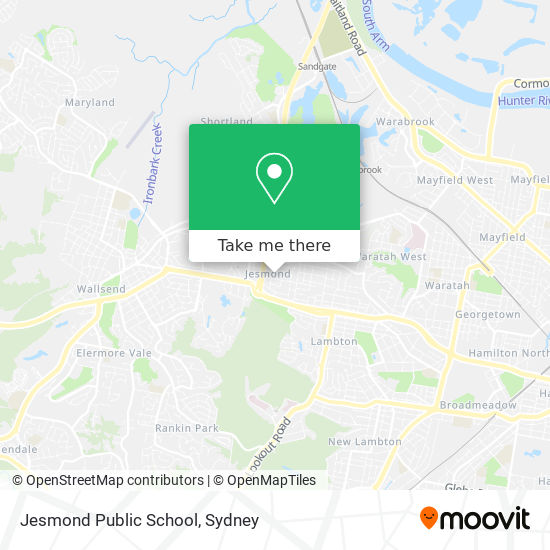 Jesmond Public School map