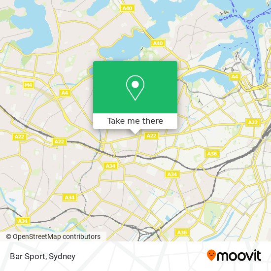 Mapa Bar Sport