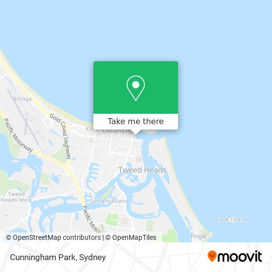 Cunningham Park map