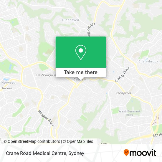 Crane Road Medical Centre map