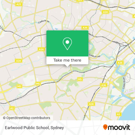Earlwood Public School map