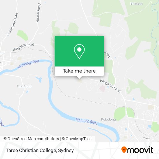 Taree Christian College map