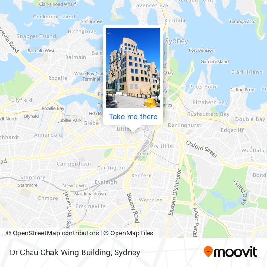 Dr Chau Chak Wing Building map