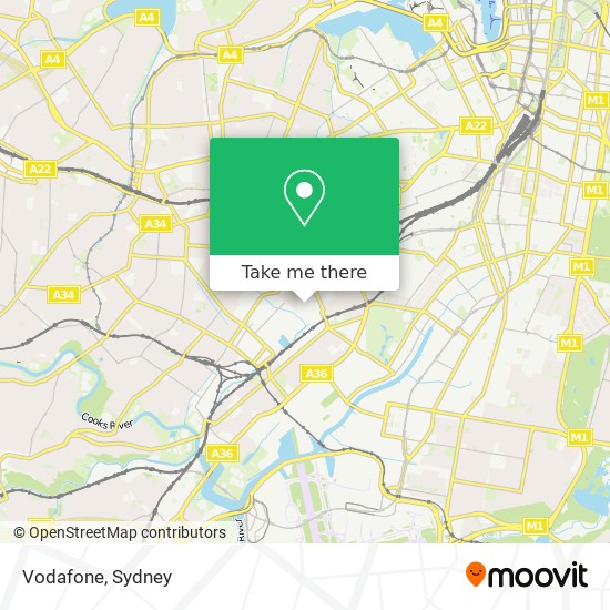 Vodafone map