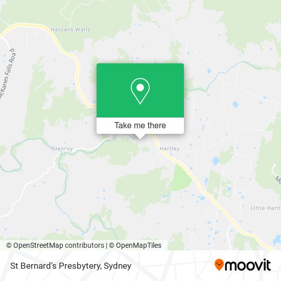 St Bernard's Presbytery map