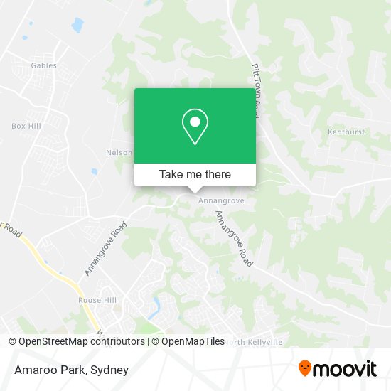 Amaroo Park map