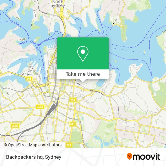 Backpackers hq map