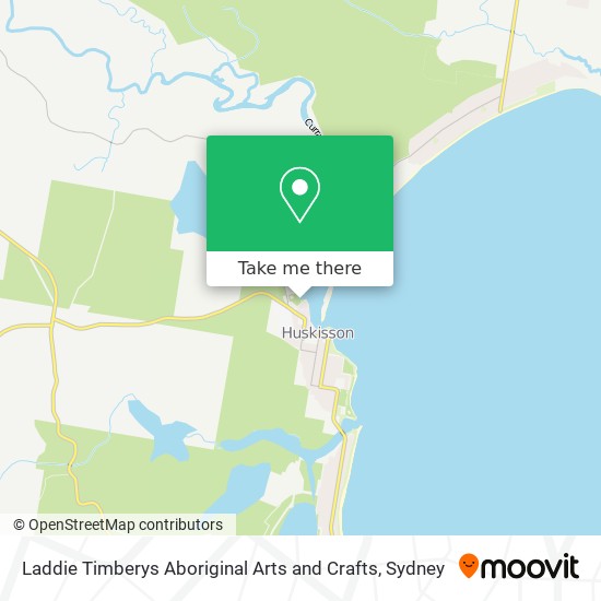 Mapa Laddie Timberys Aboriginal Arts and Crafts