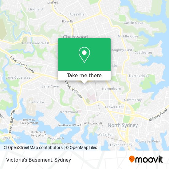 Mapa Victoria's Basement