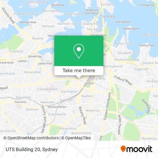 UTS Building 20 map