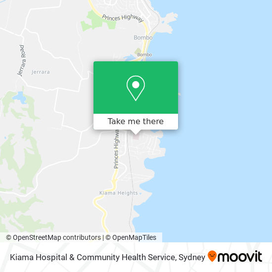 Kiama Hospital & Community Health Service map