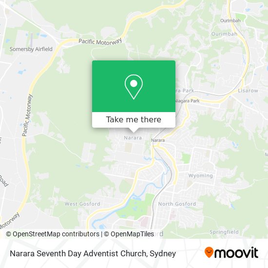 Narara Seventh Day Adventist Church map