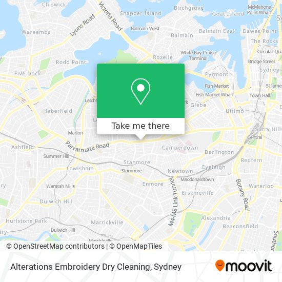 Alterations Embroidery Dry Cleaning map