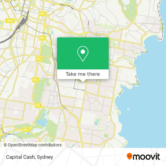 Capital Cash map