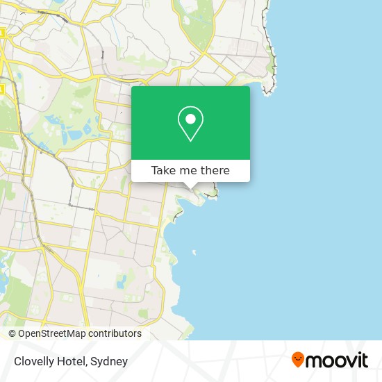 Clovelly Hotel map