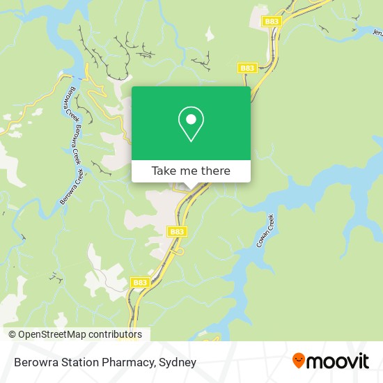 Berowra Station Pharmacy map