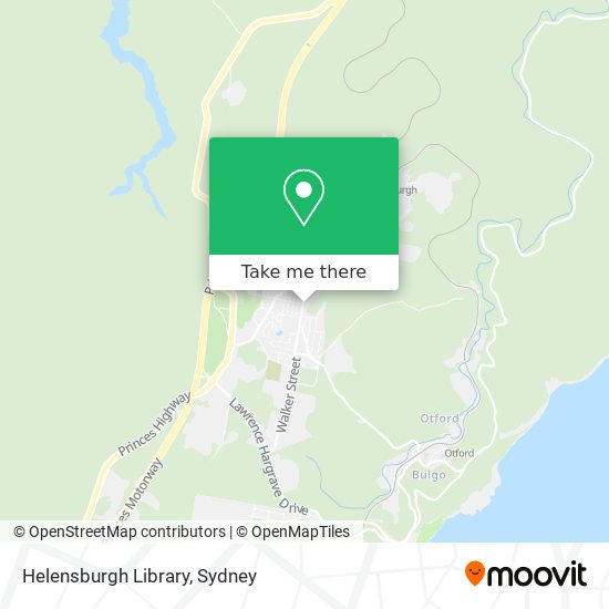 Helensburgh Library map