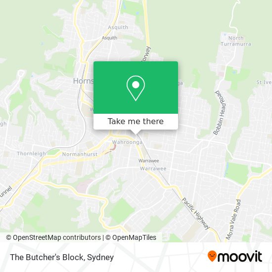 The Butcher's Block map