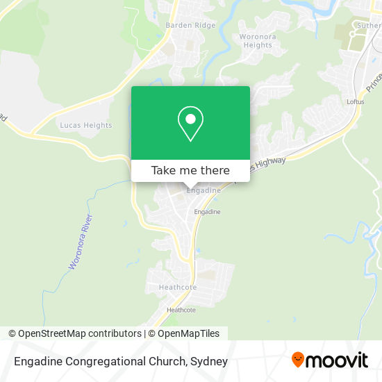 Engadine Congregational Church map