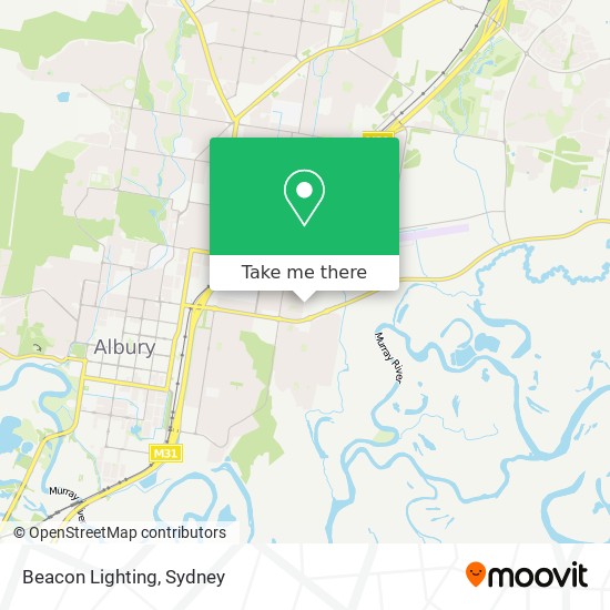 Beacon Lighting map