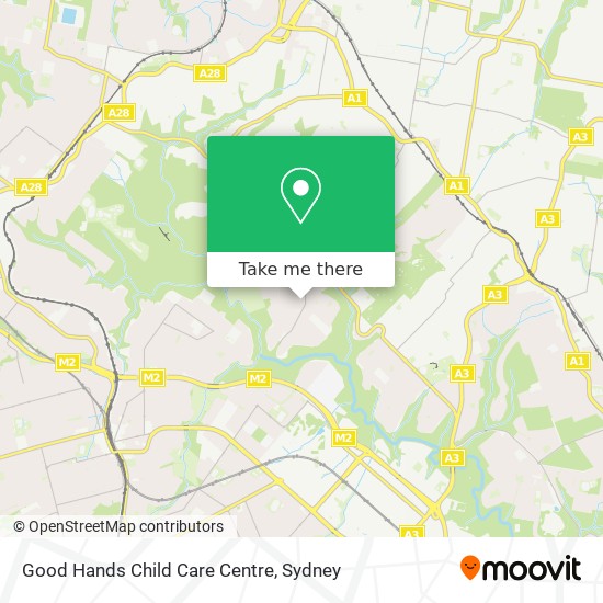 Mapa Good Hands Child Care Centre