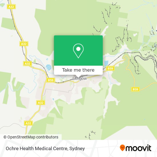 Ochre Health Medical Centre map
