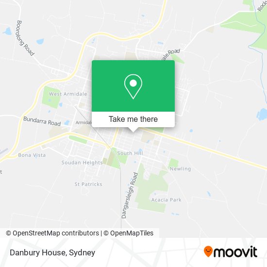 Danbury House map