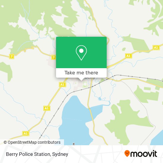 Mapa Berry Police Station