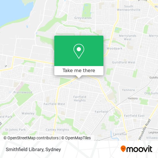 Smithfield Library map