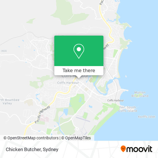 Chicken Butcher map