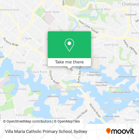 Villa Maria Catholic Primary School map