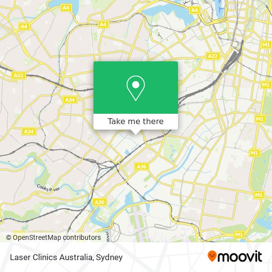 Laser Clinics Australia map