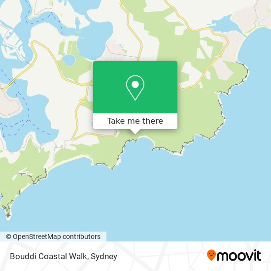 Bouddi Coastal Walk map