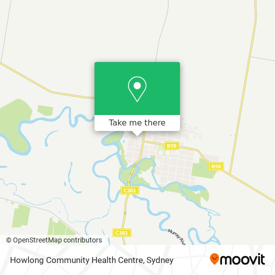 Howlong Community Health Centre map