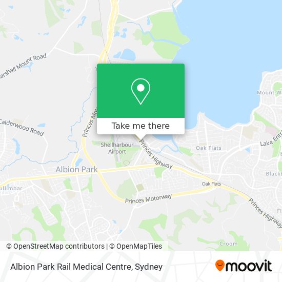 Mapa Albion Park Rail Medical Centre