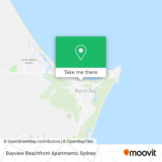 Bayview Beachfront Apartments map