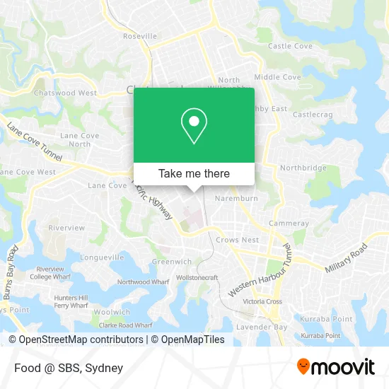 Food @ SBS map
