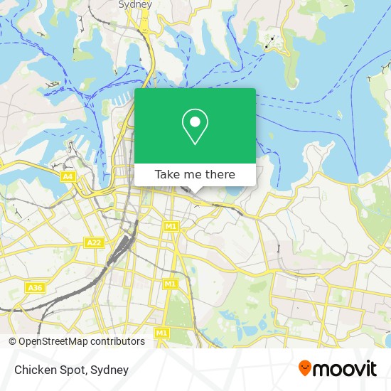 Chicken Spot map
