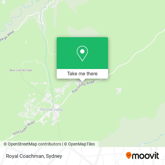 Royal Coachman map