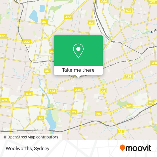 Woolworths map