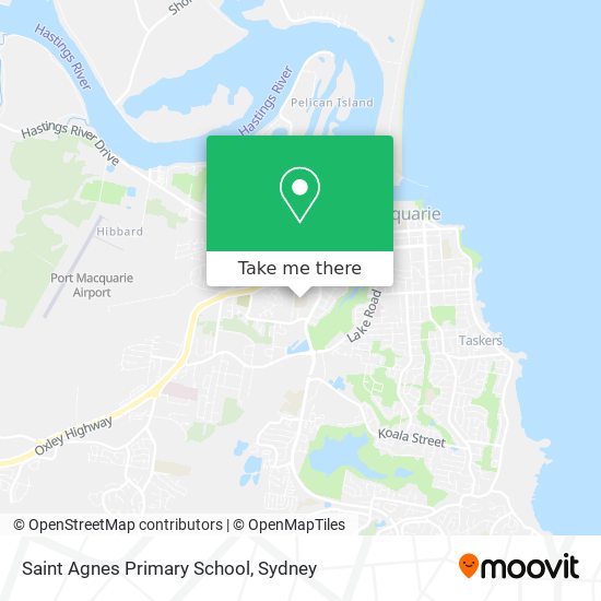 Saint Agnes Primary School map