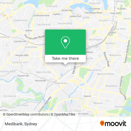 Medibank map