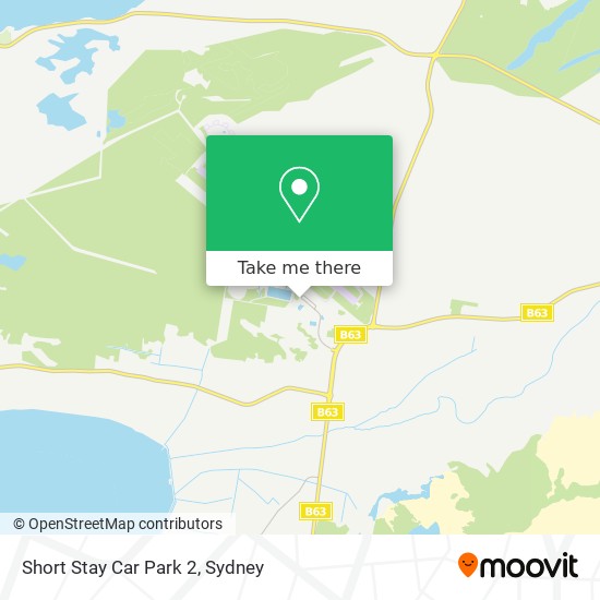 Short Stay Car Park 2 map