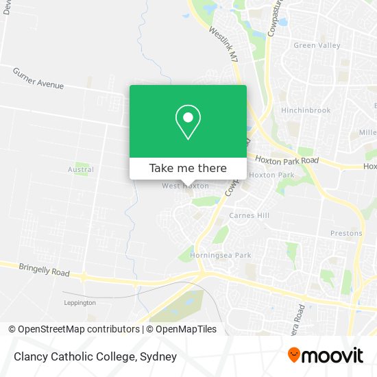 Clancy Catholic College map