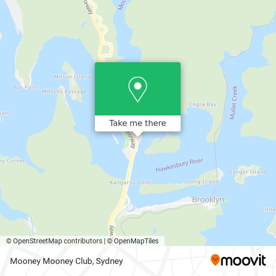 Mooney Mooney Club map