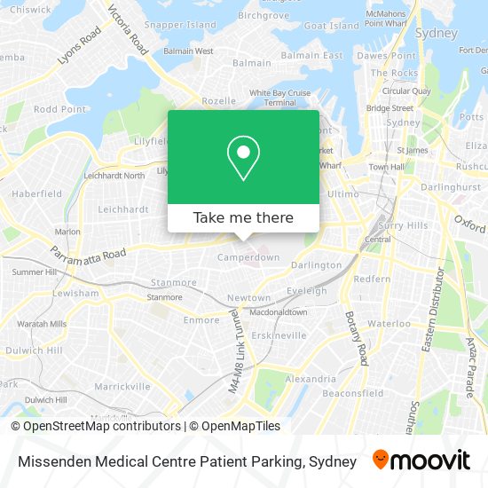 Missenden Medical Centre Patient Parking map