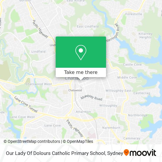 Our Lady Of Dolours Catholic Primary School map