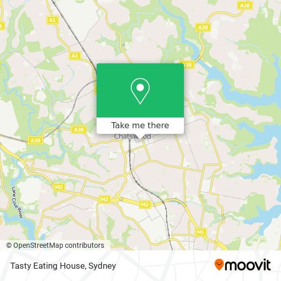 Tasty Eating House map